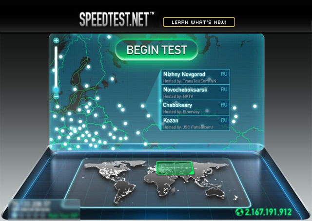 Бесплатное тестирование скорости интернета